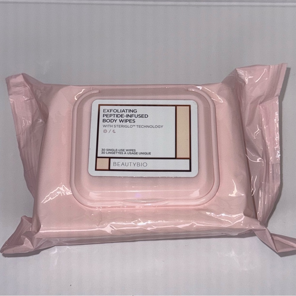 BeautyBio Exfoliating Peptide Body Wipes